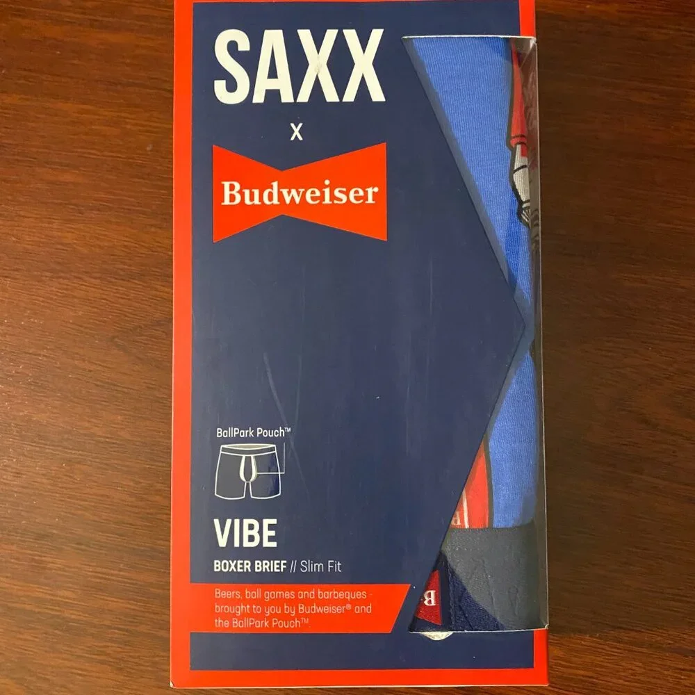 SAXX VIBE Boxer Briefs “Bud Koozies